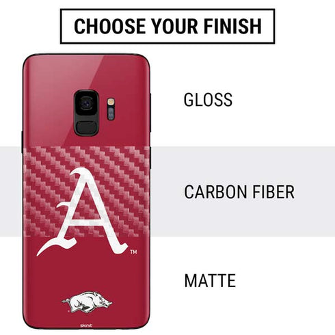University of Arkansas-Fayetteville A Red Galaxy S9 Skin